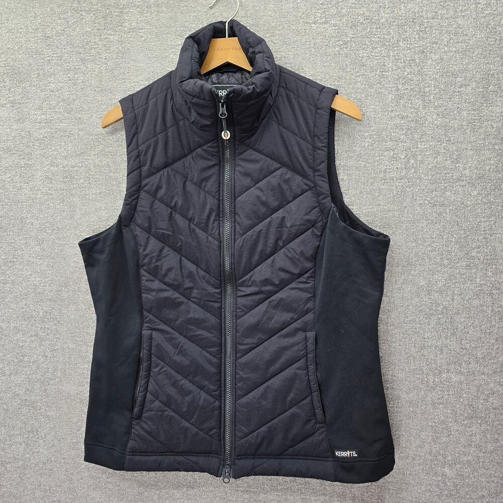 KERRITS EQUESTRIAN QUILTED VEST, SIZE L